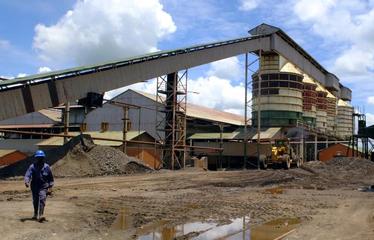 A copper mine in DR Congo.