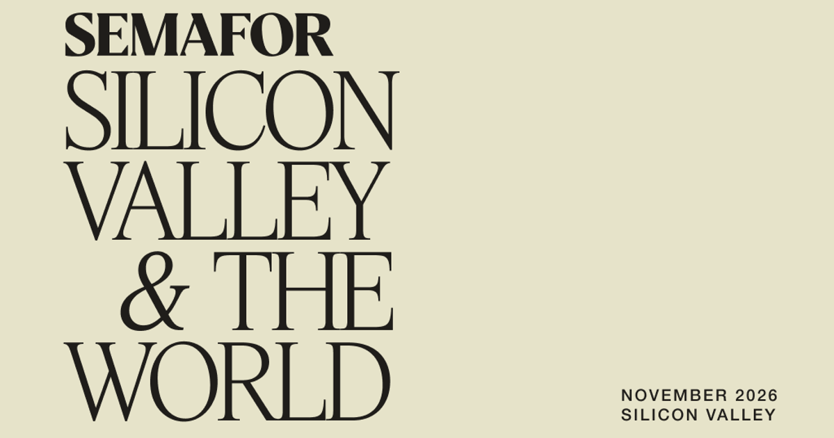 Semafor launches Silicon Valley & The World