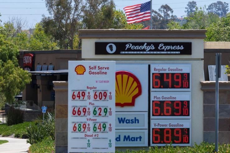 High gas prices