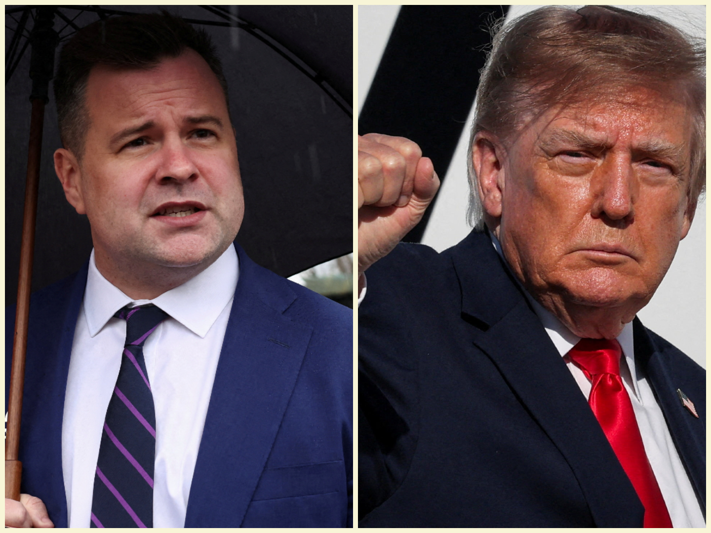 Bill Pulte and Donald Trump 
