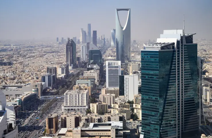 Riyadh’s skyline.