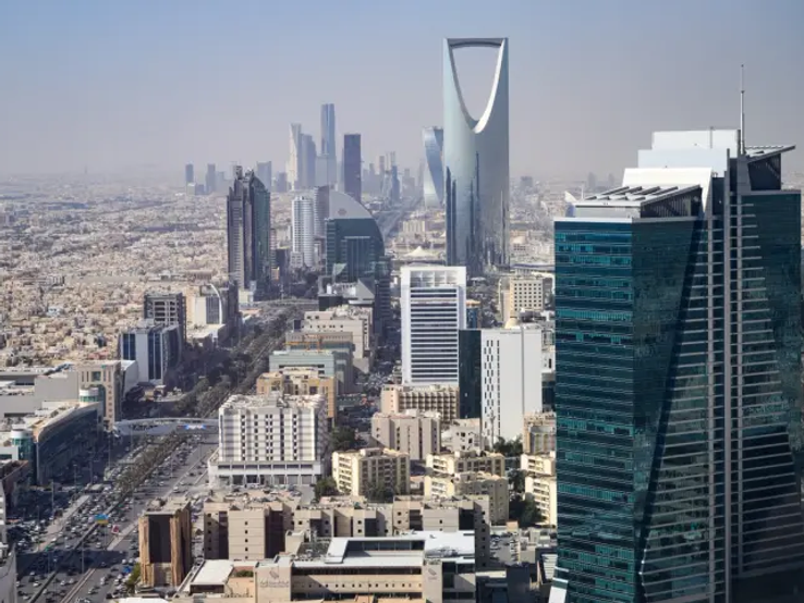 Riyadh’s skyline.
