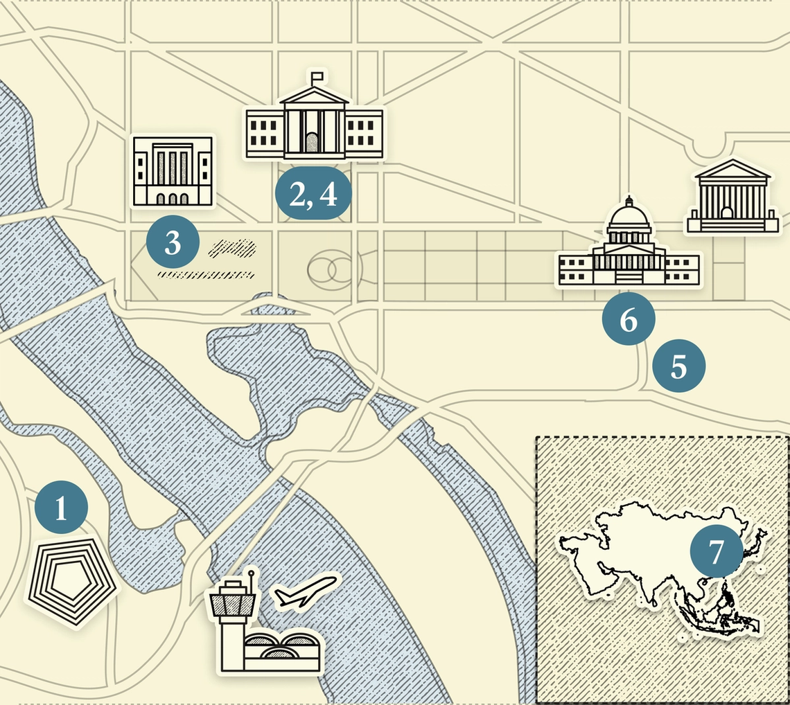 A map of DC.