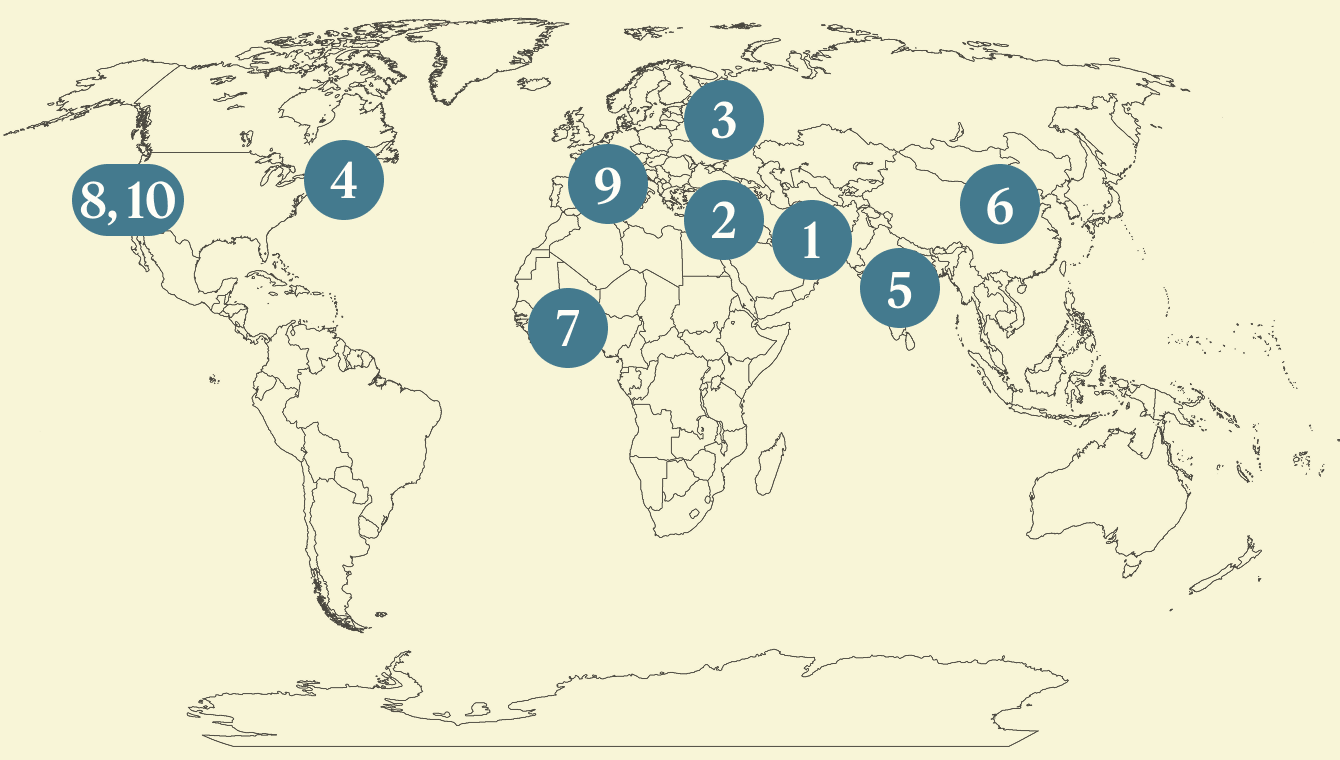 Semafor World Today map graphic