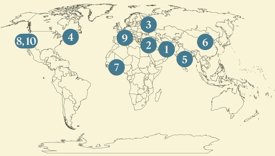 Semafor World Today map graphic