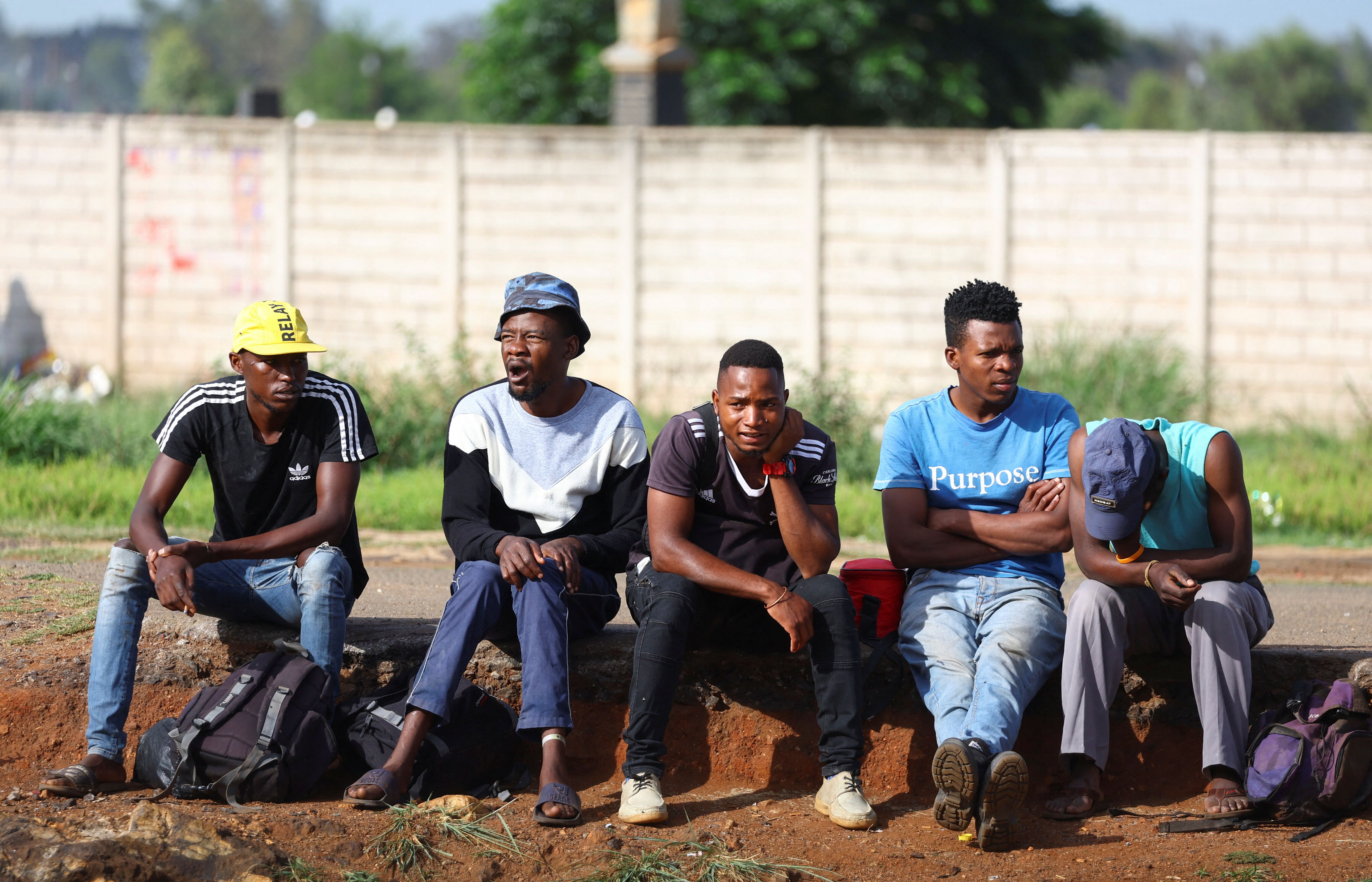 Jobseekers in South Africa. 