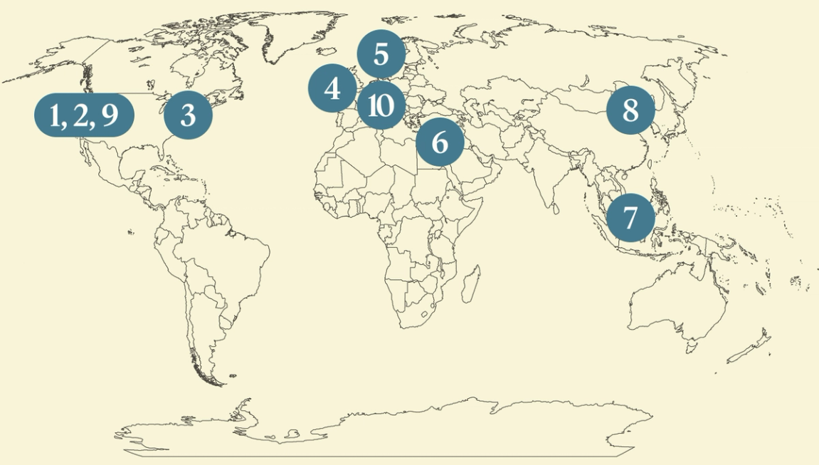 Semafor World Today map graphic.