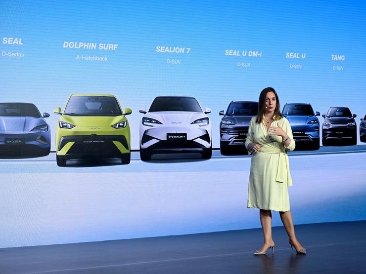 BYD Europe’s regional managing director.