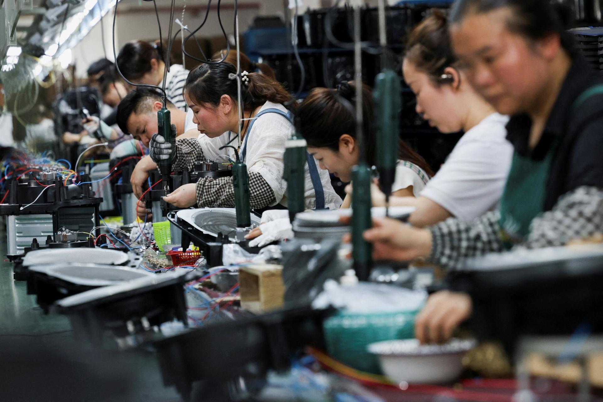 A Chinese factory. 