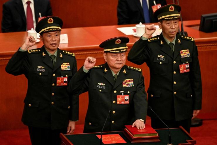 A photo of the sentenced defense ministers.