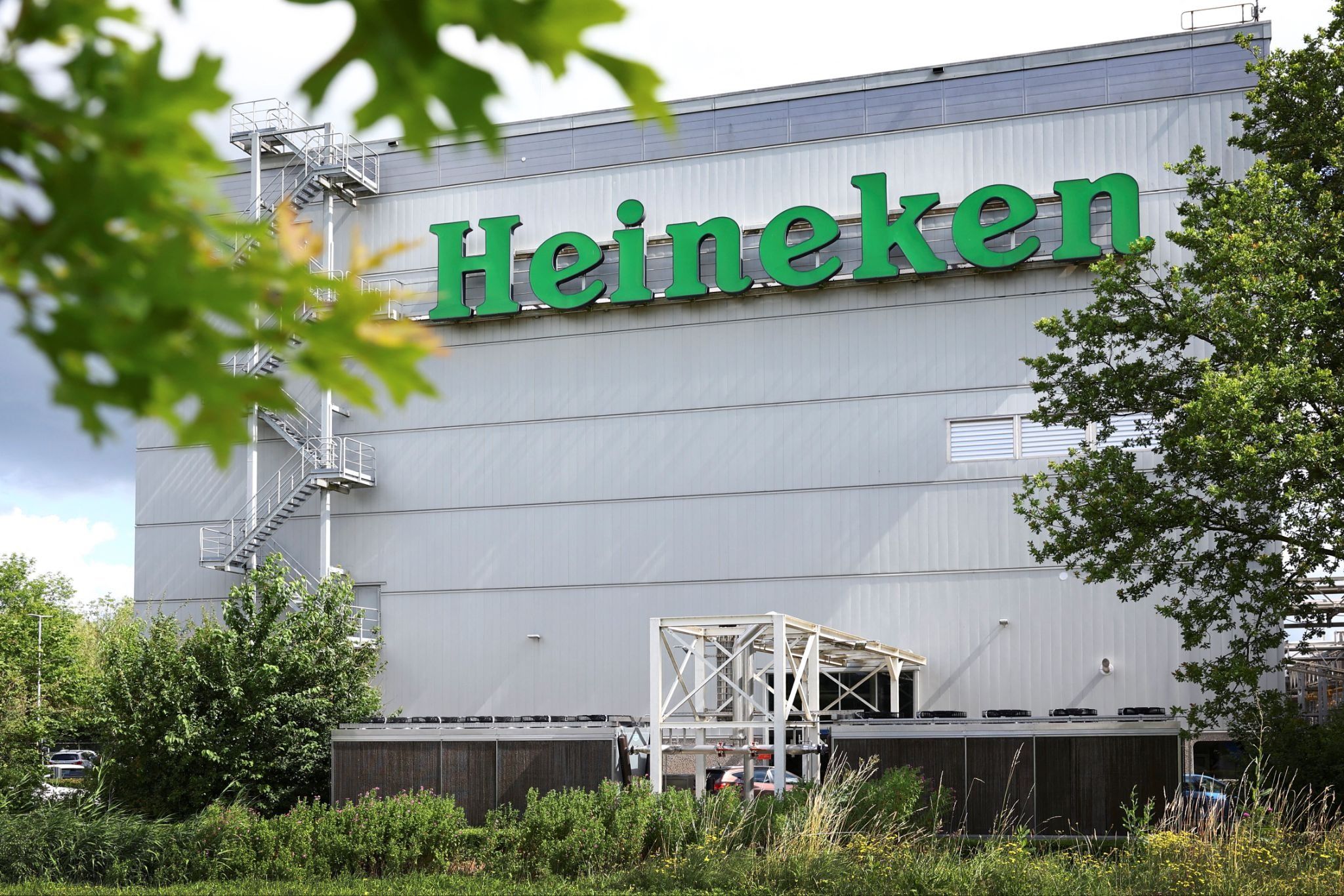 Heineken headquarters in the Netherlands. 