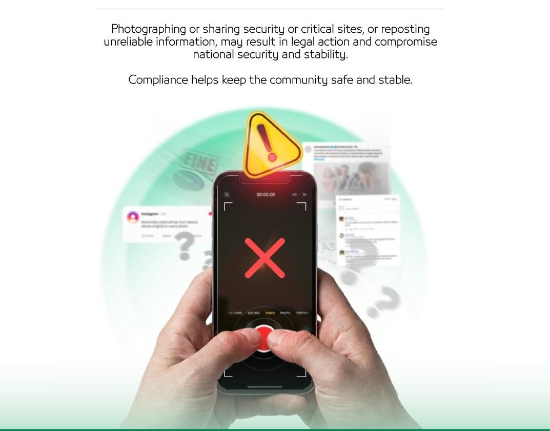 A flier from Dubai Police.