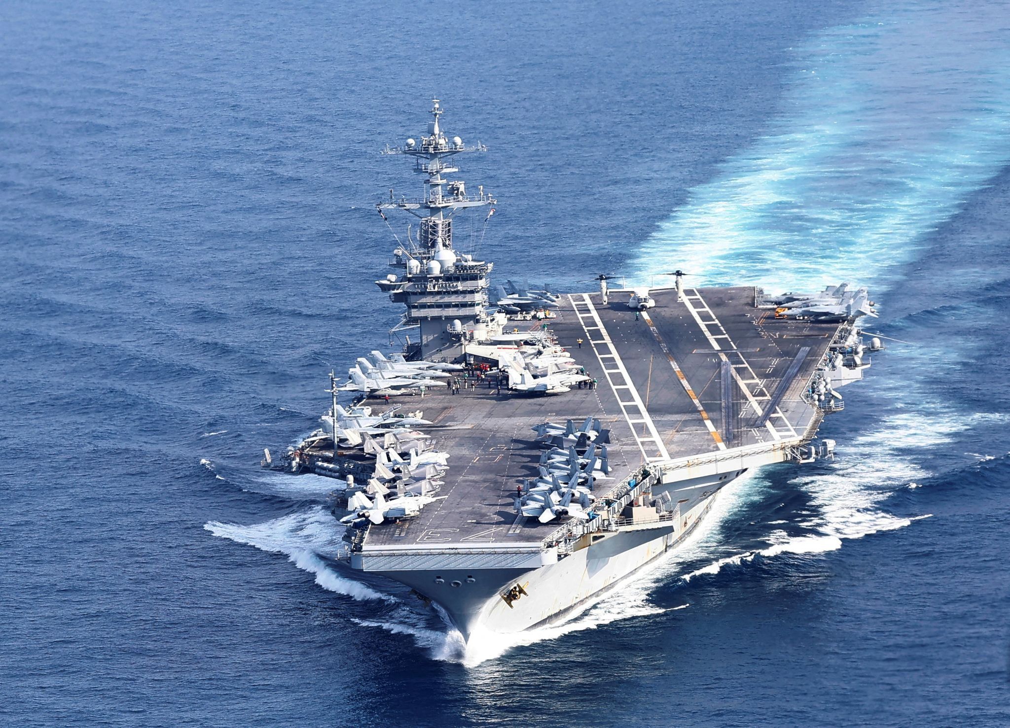 The USS George Washington.