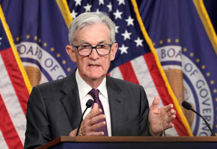 US Federal Reserve Chair Jerome Powell