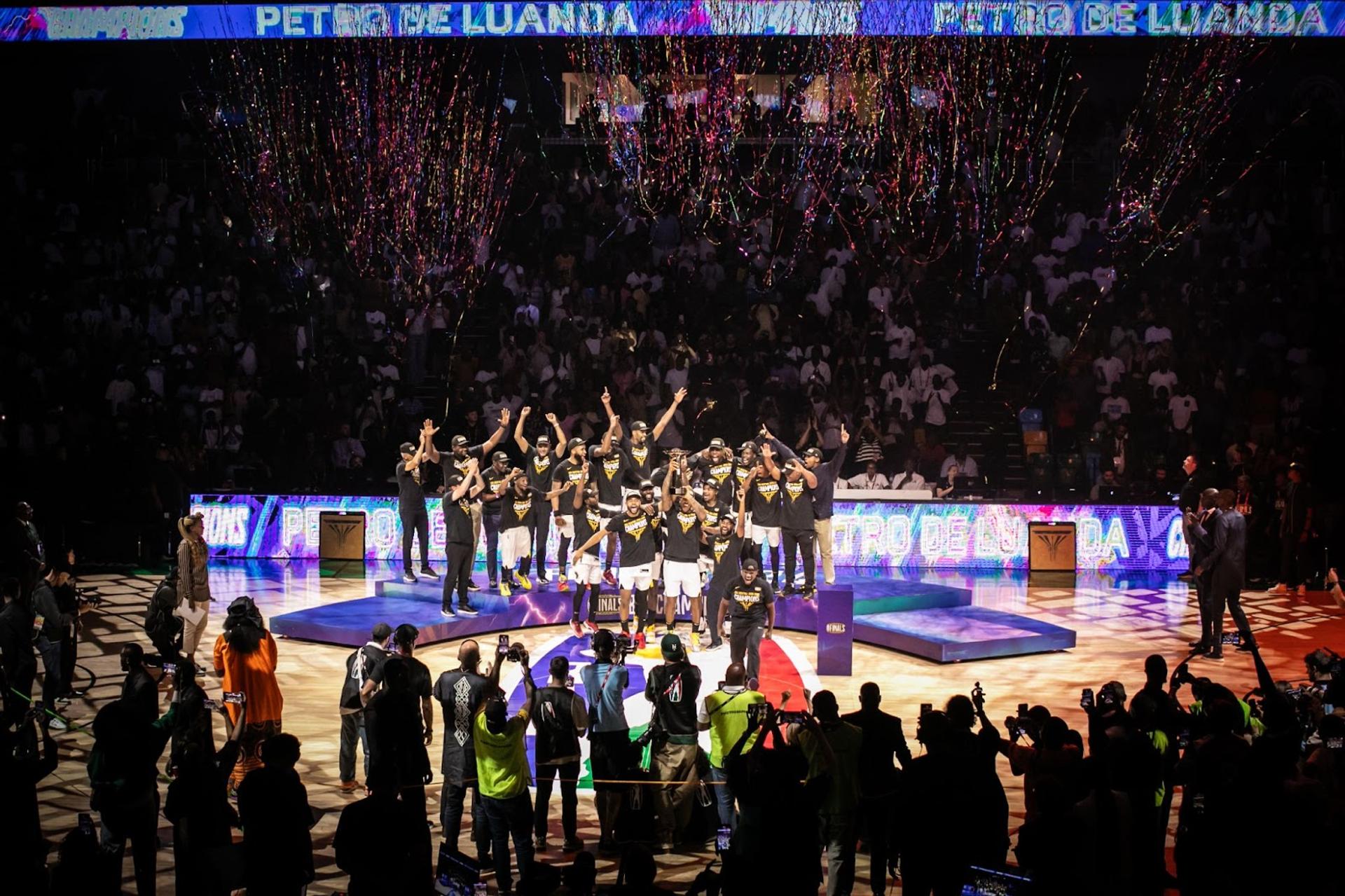  A BAL championship finals photo from 2024 in Luanda