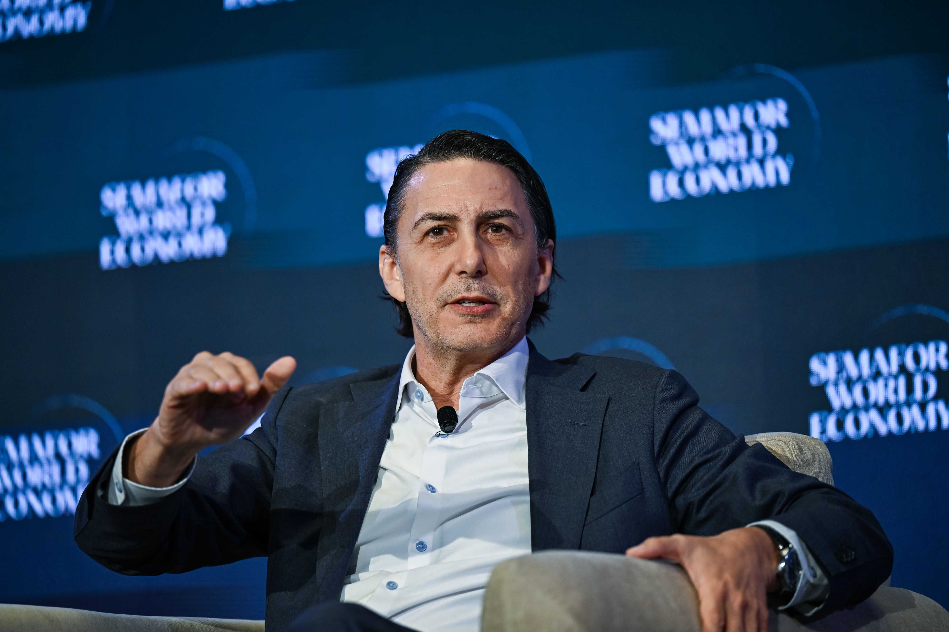 Amos Hochstein, a top energy and national security adviser to former President Joe Biden, at Semafor World Economy 2026.