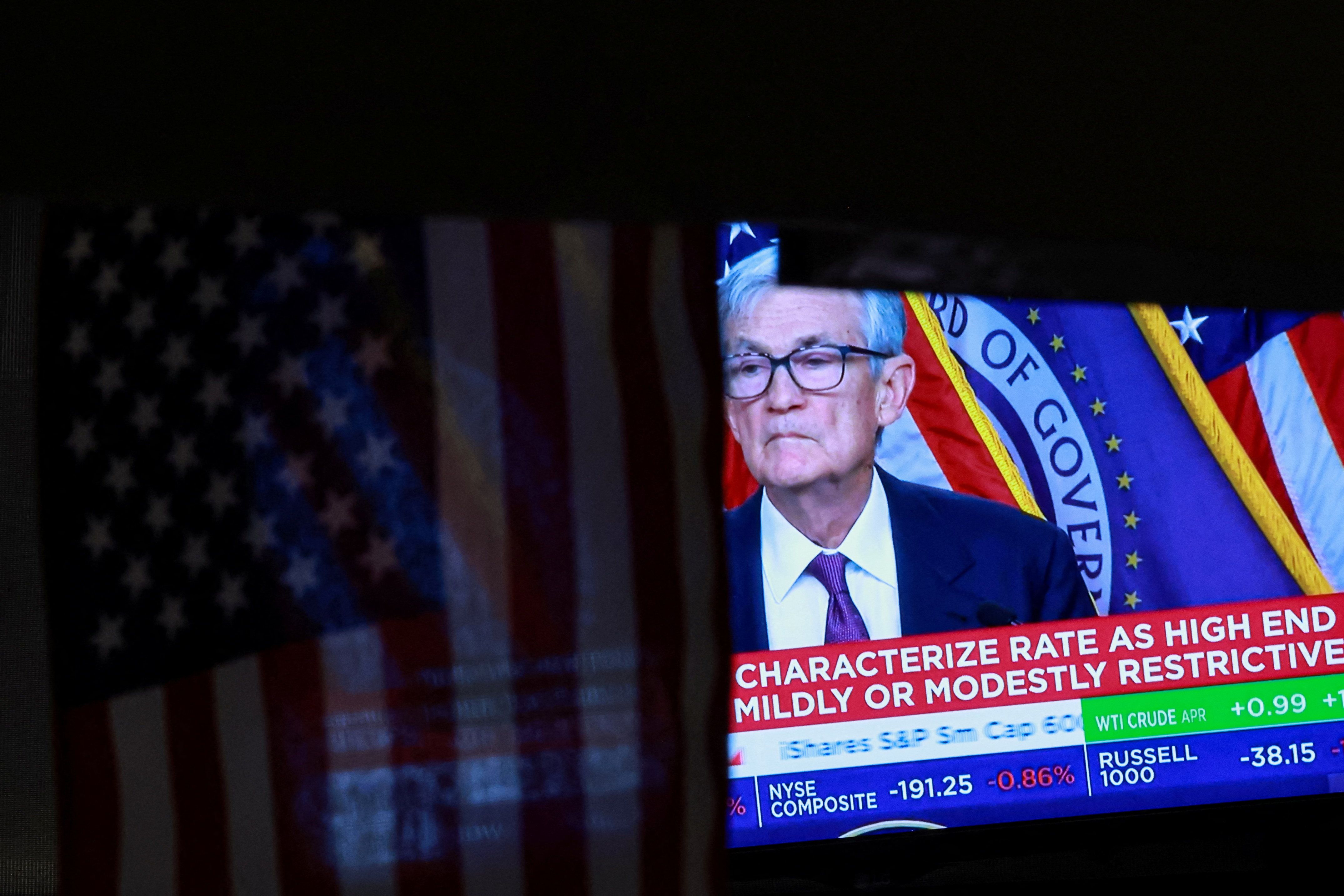 Jerome Powell on TV