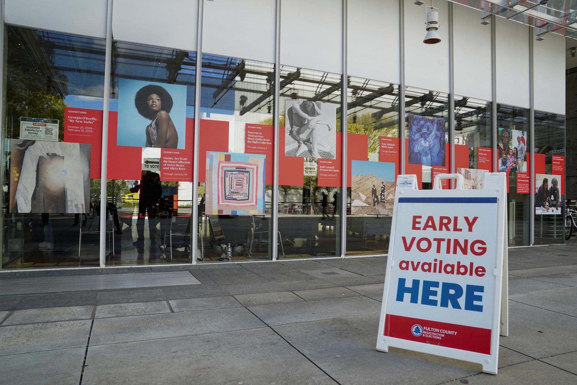 Early voting in Georgia