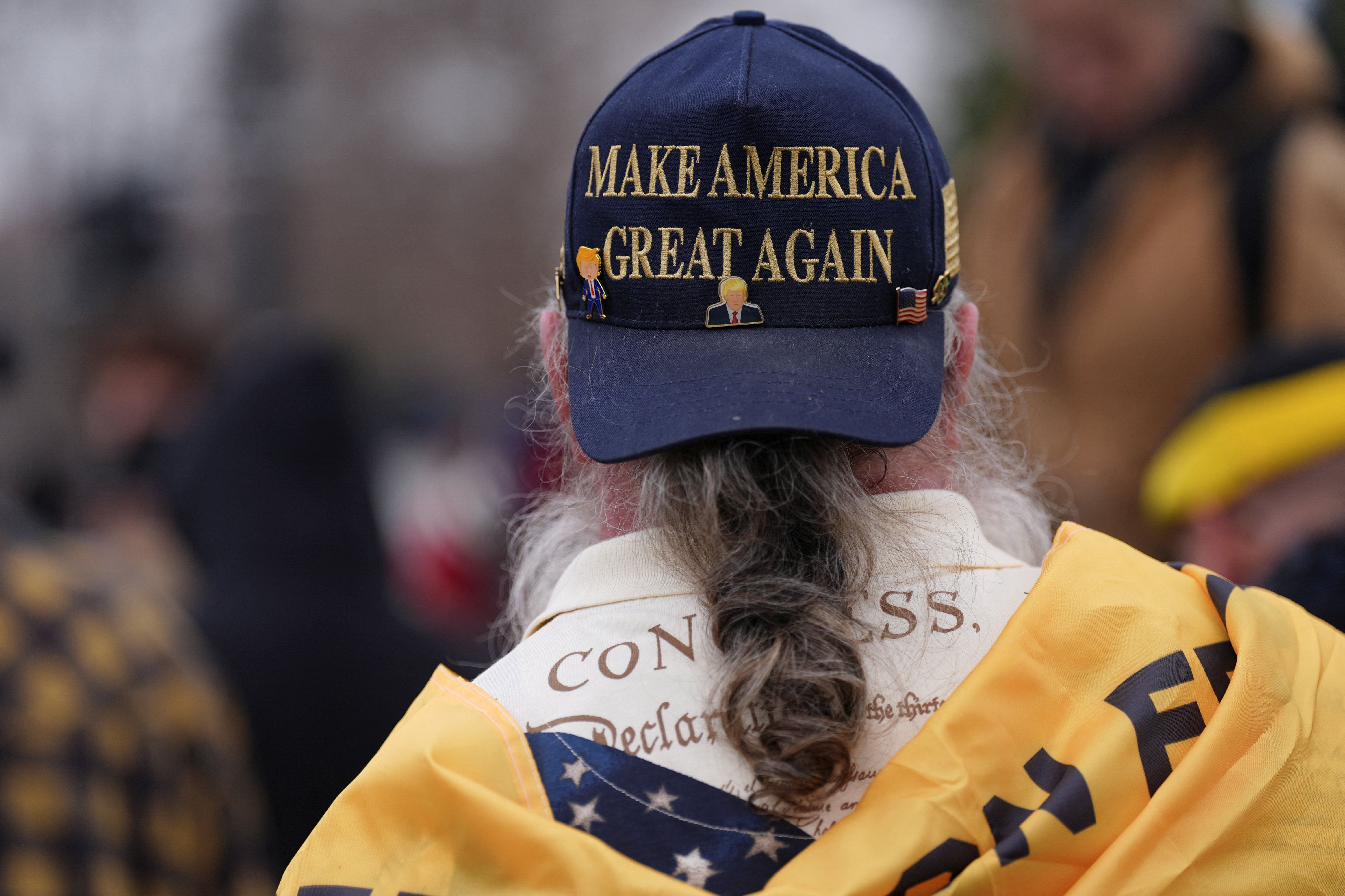 A MAGA supporter
