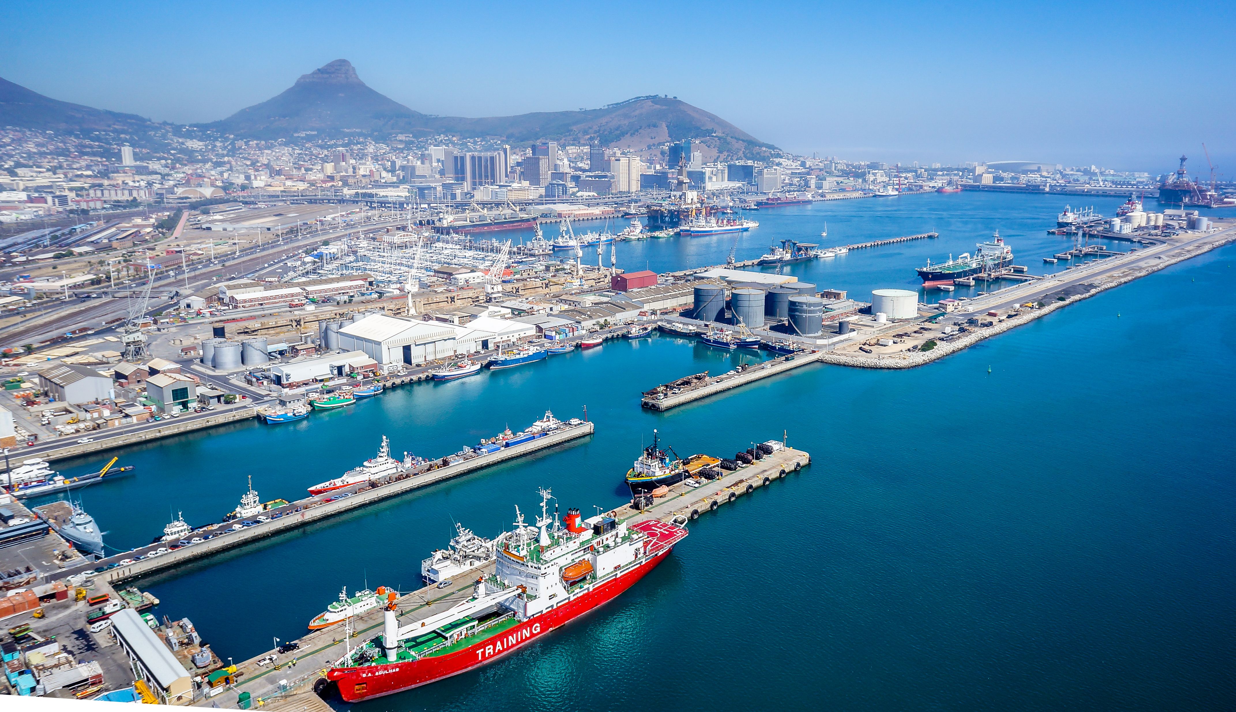 Port of Cape Town.