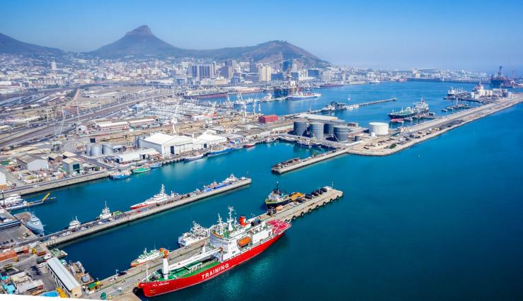 Port of Cape Town.