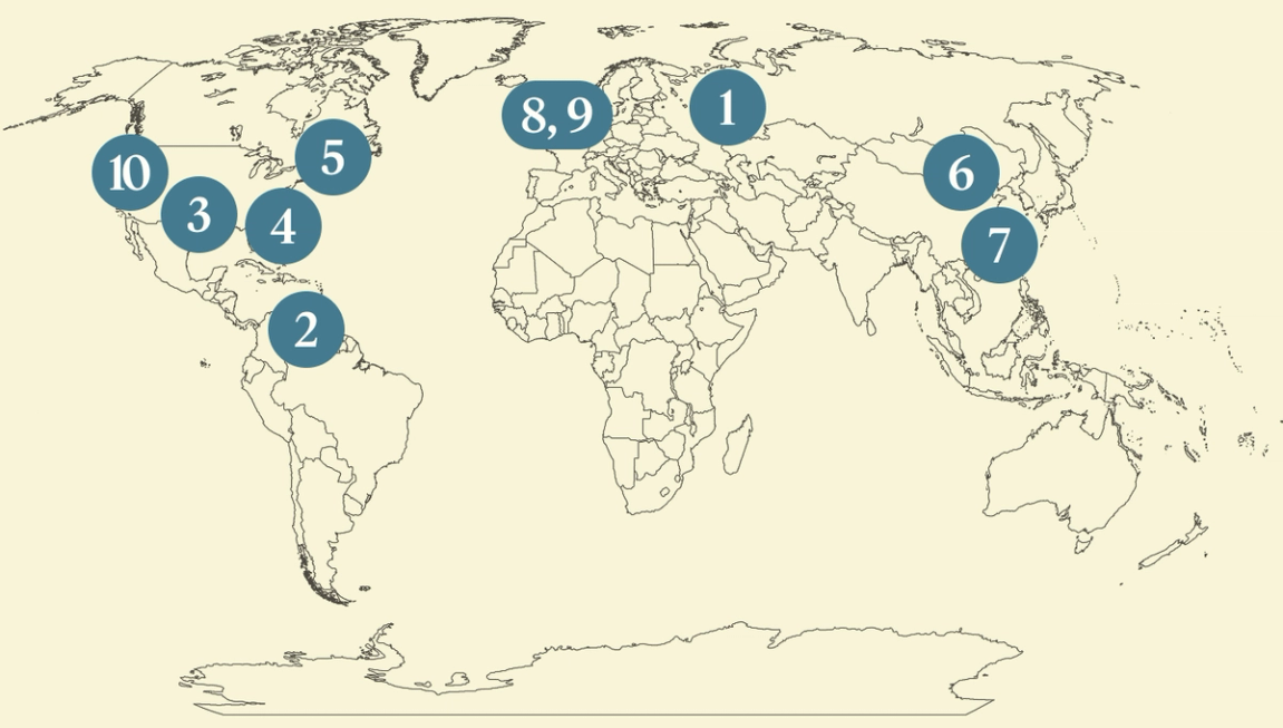 Semafor World Today map