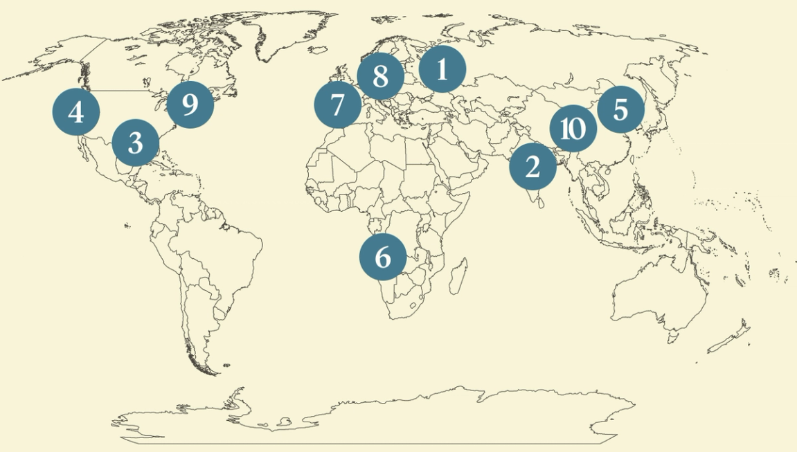 Semafor World Today map graphic