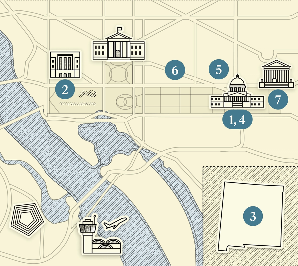 DC map
