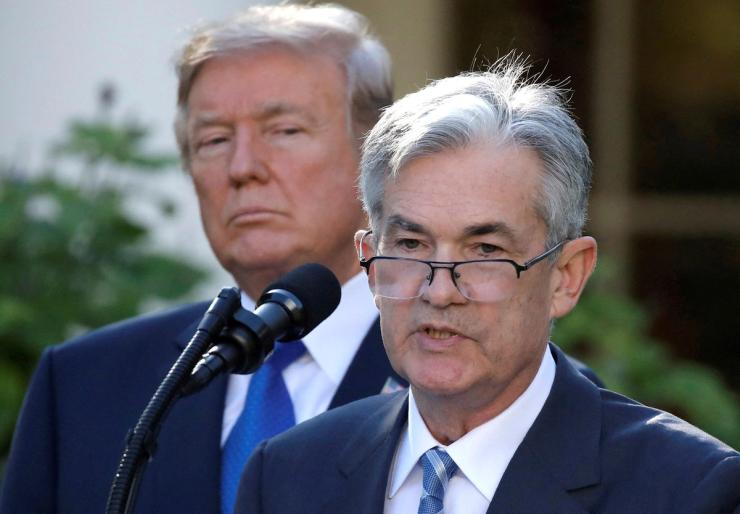 Trump and Powell.