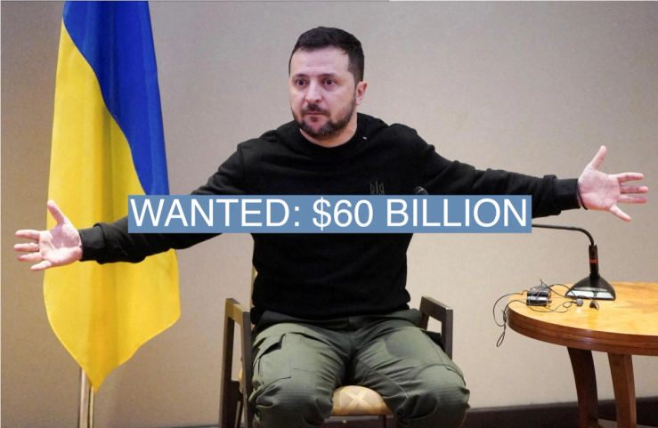 Ukraine’s President Volodymyr Zelenskiy gestures during press conference with local media in Buenos Aires, Argentina December 10, 2023.