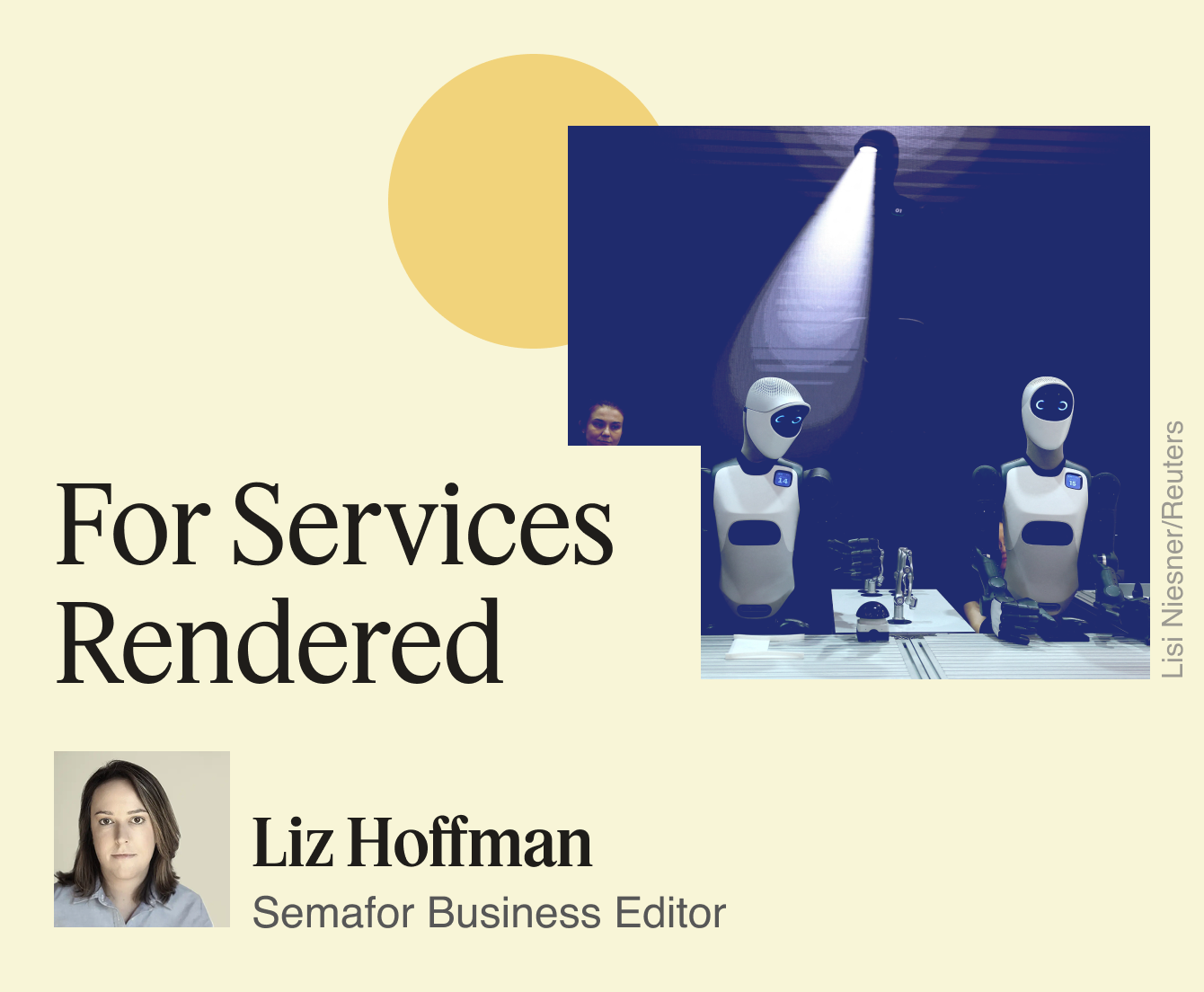 For Services Rendered.