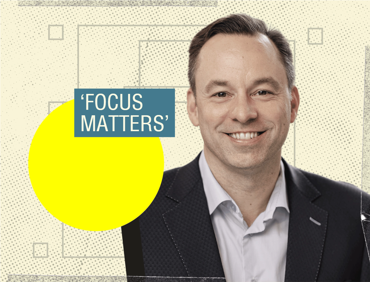 A graphic showing Scott Strazik, CEO of GE Vernova.