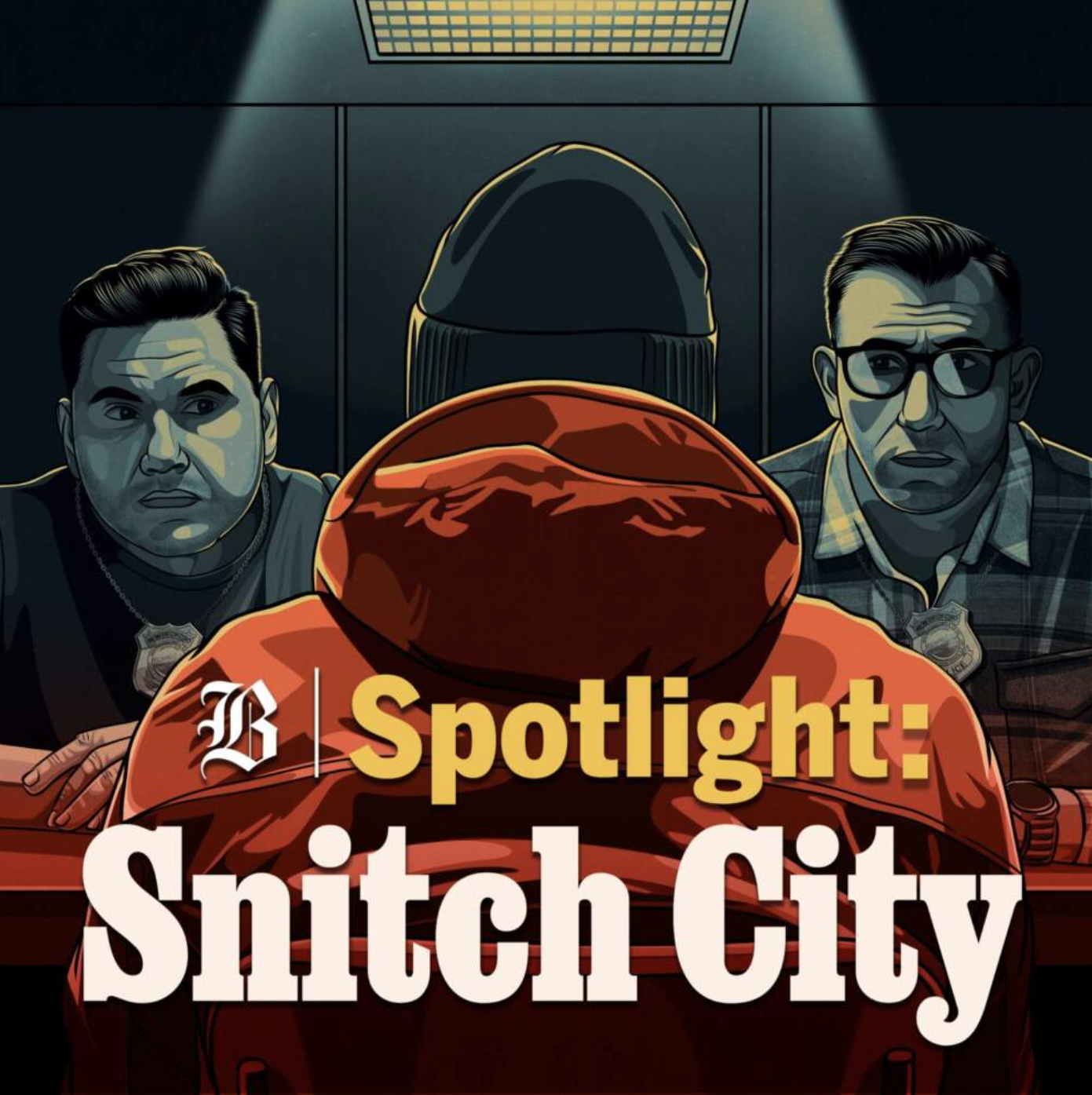 The podcast cover for “Snitch City.”