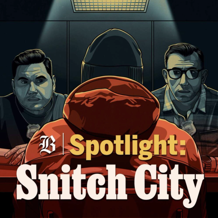 The podcast cover for “Snitch City.”
