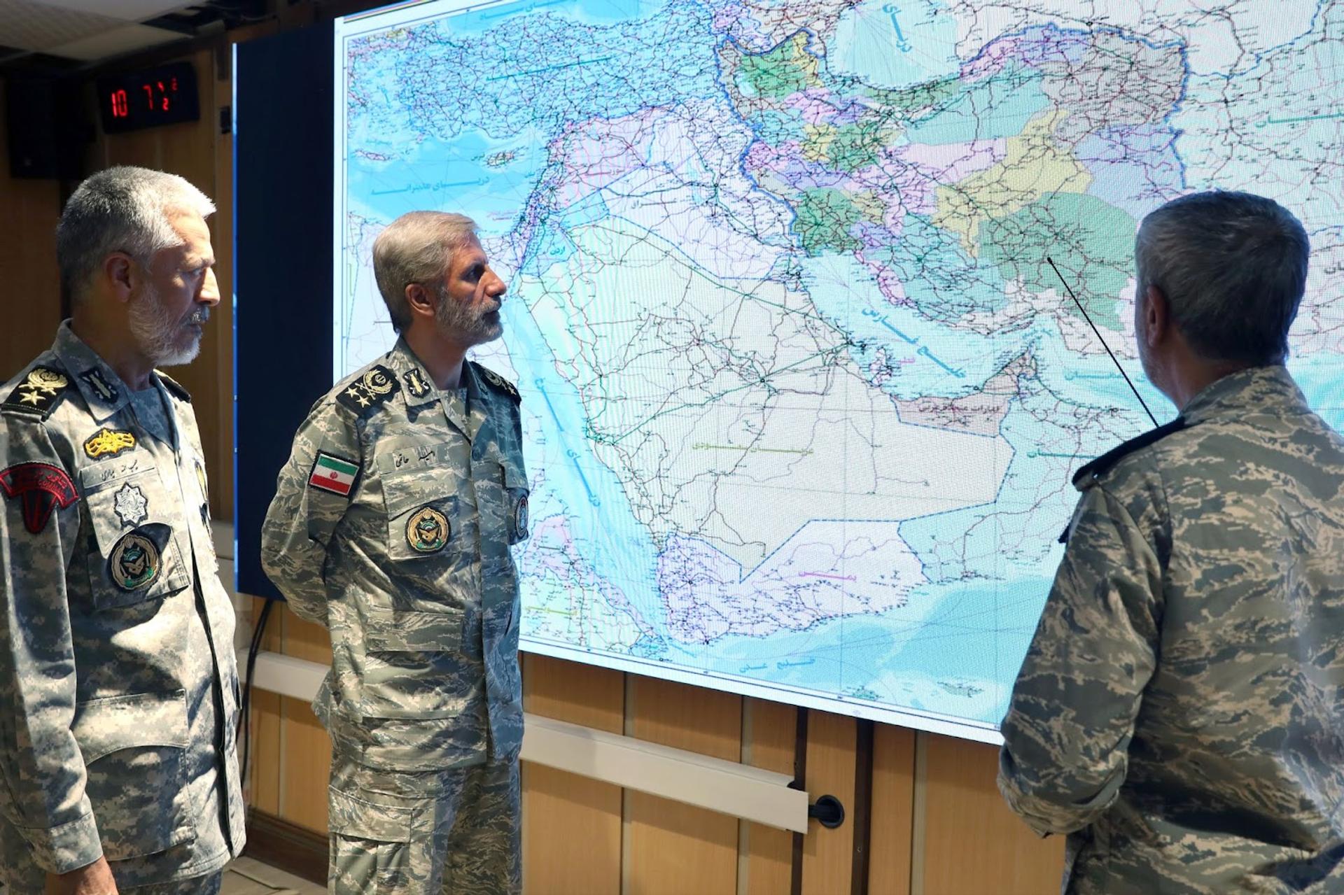 Iran’s army commander in chief. 