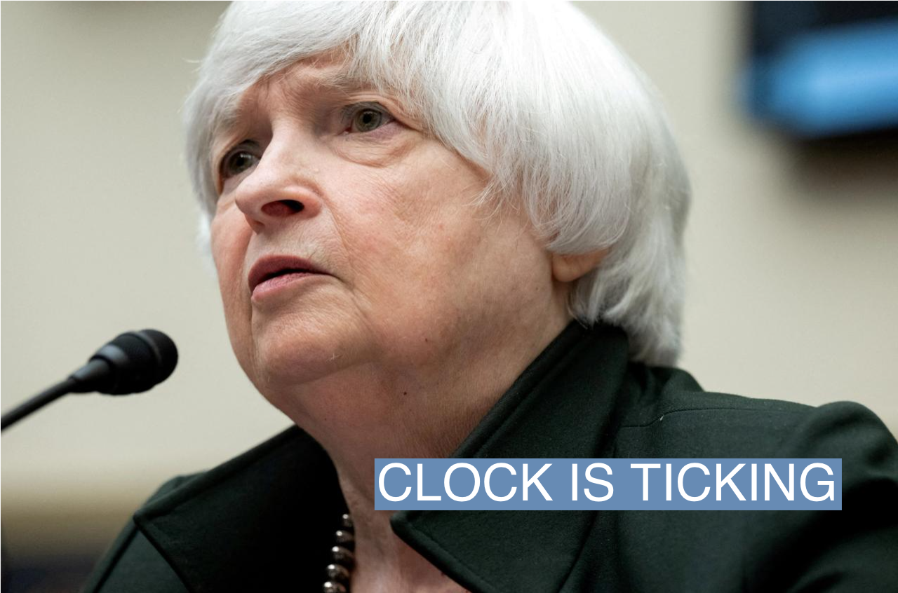 U.S. Treasury Secretary Janet Yellen testifies during a U.S. House Committee on Financial Services hearing on the Annual Report of the Financial Stability Oversight Council, on Capitol Hill in Washington, DC, U.S. May 12, 2022. Saul Loeb/Pool via REUTERS/File Photo