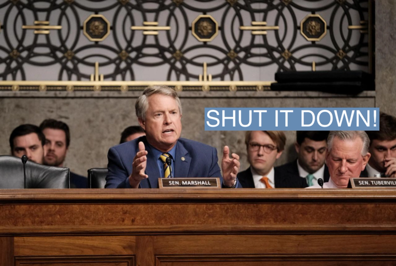 Sen. Roger Marshall, R-Kan.