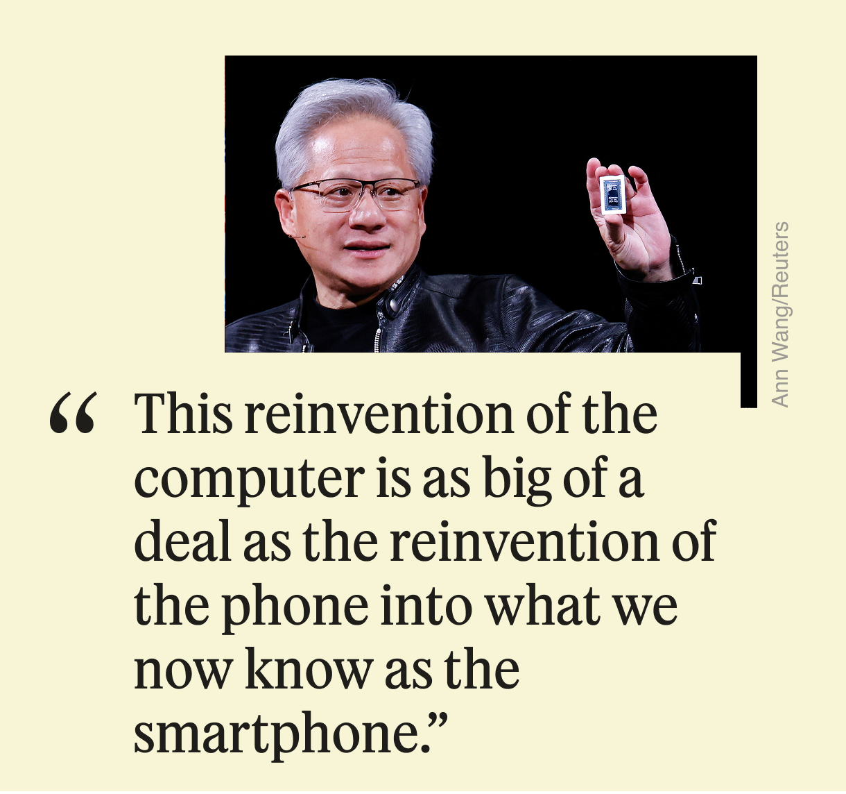 “This reinvention of the computer is as big of a deal as the reinvention of the phone into what we now know as the smartphone”