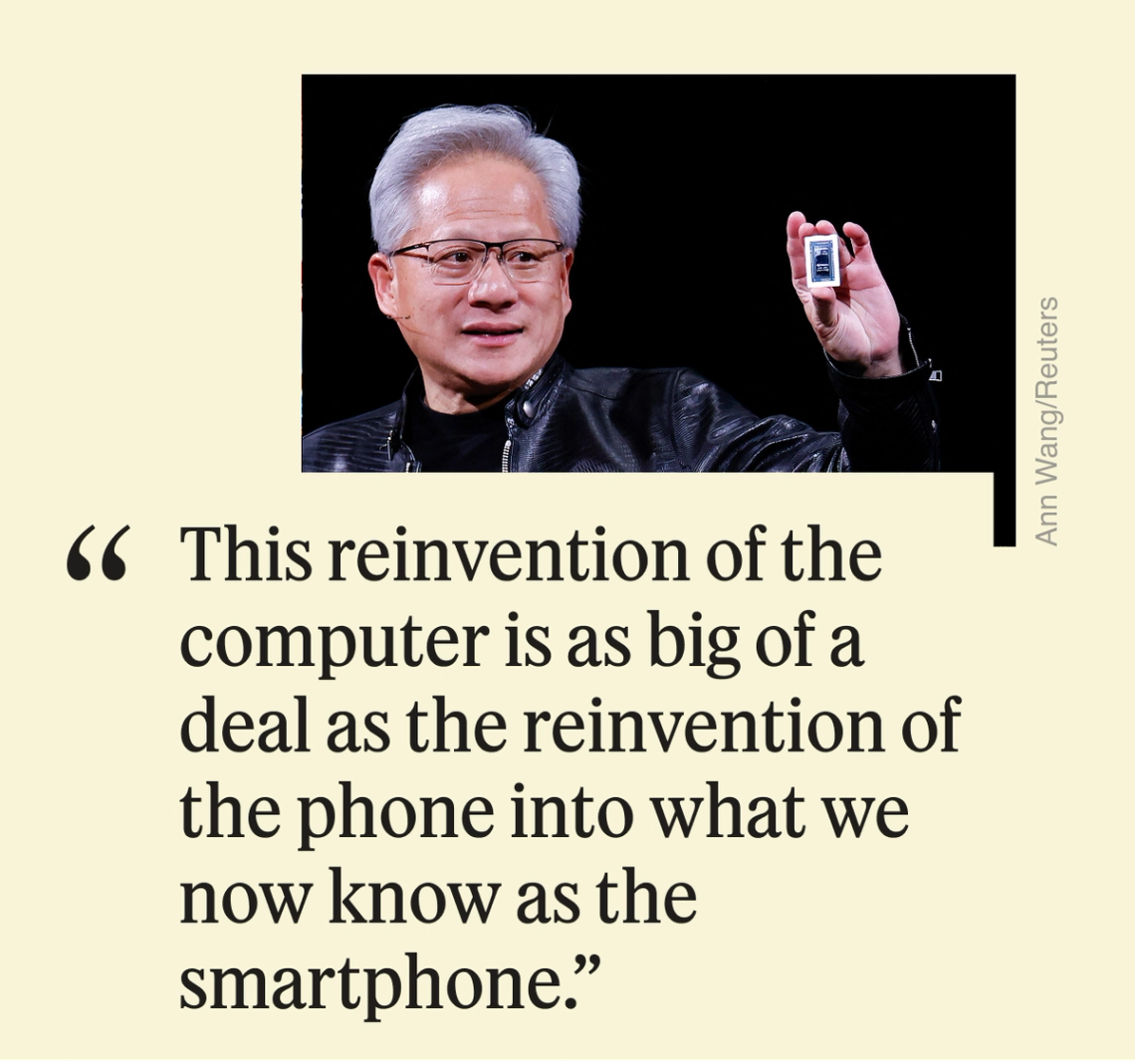 “This reinvention of the computer is as big of a deal as the reinvention of the phone into what we now know as the smartphone”