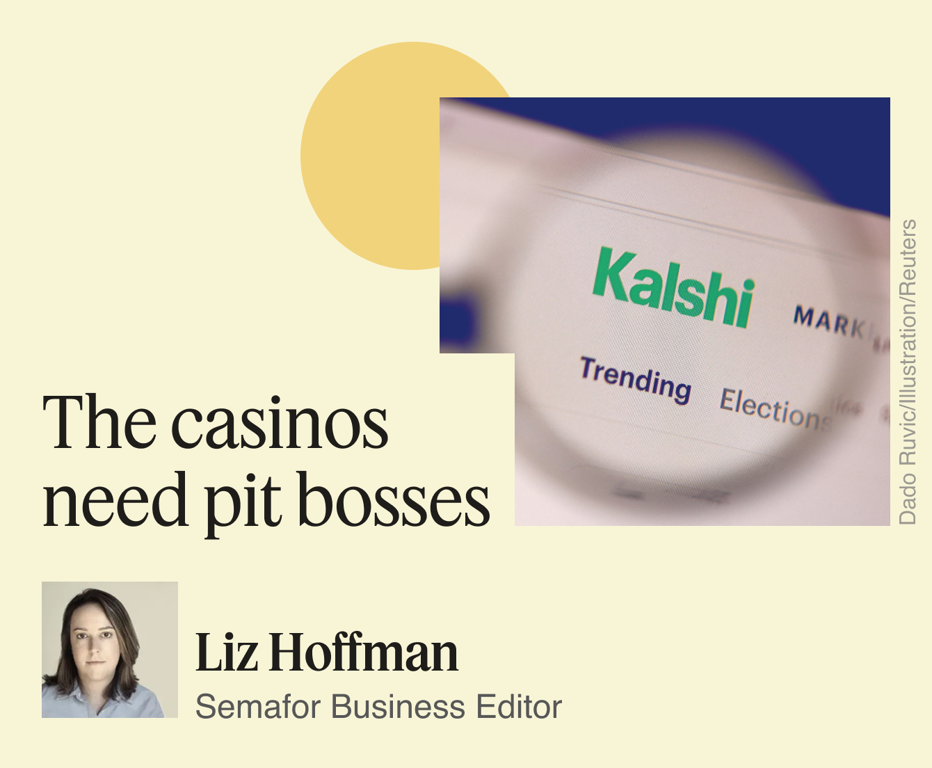 The casinos need pit bosses.