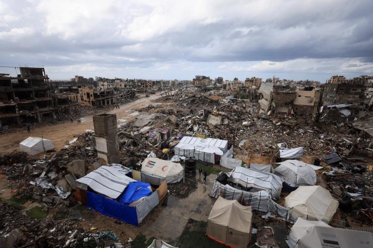 Destruction in Gaza.