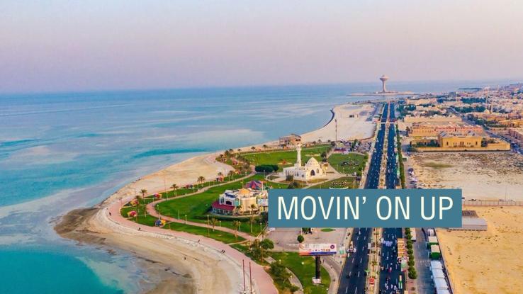 Half Moon Bay in Al Khobar, Saudi Arabia.