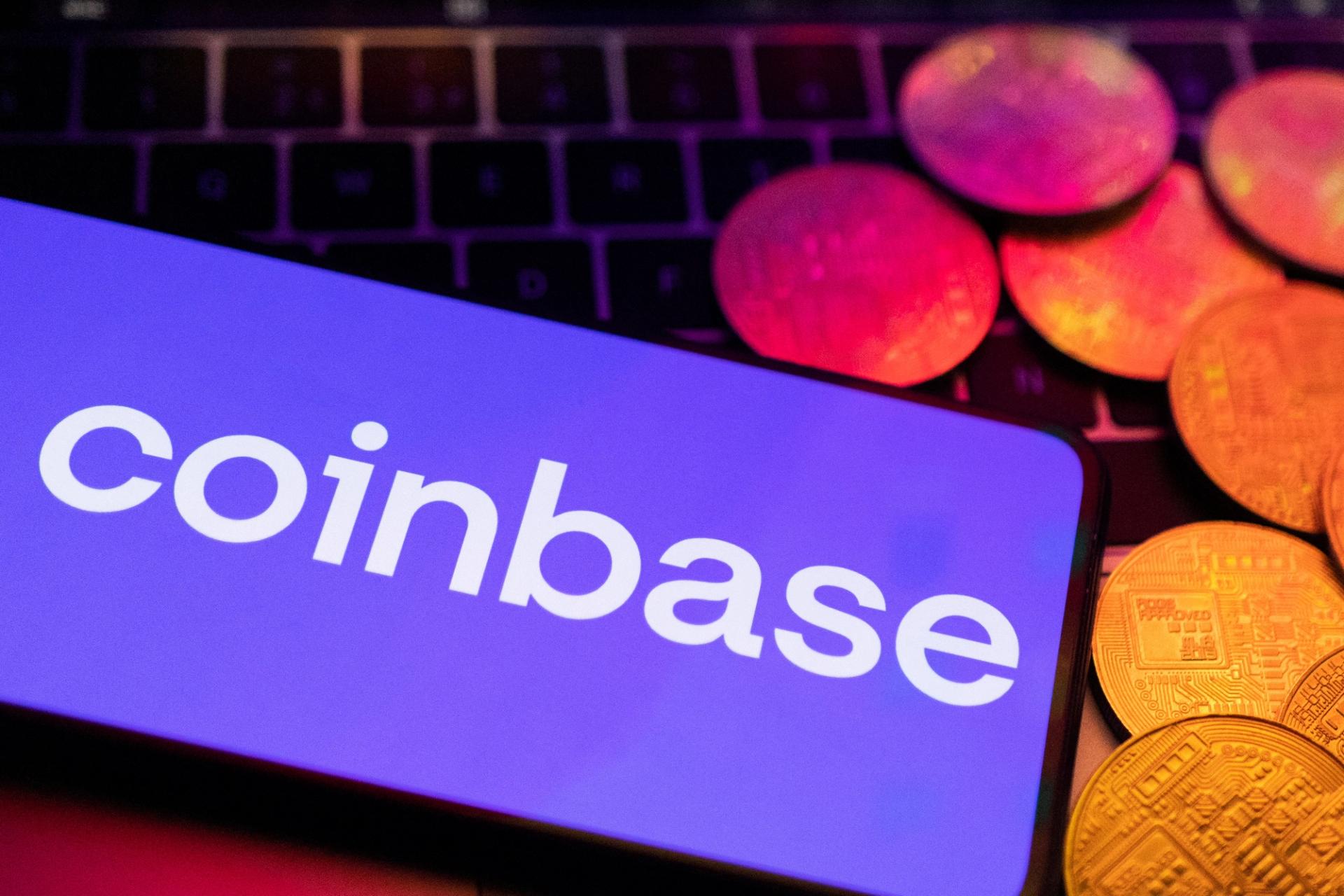 The Coinbase logo