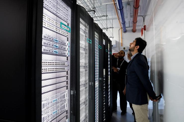 A data center in Las Vegas.