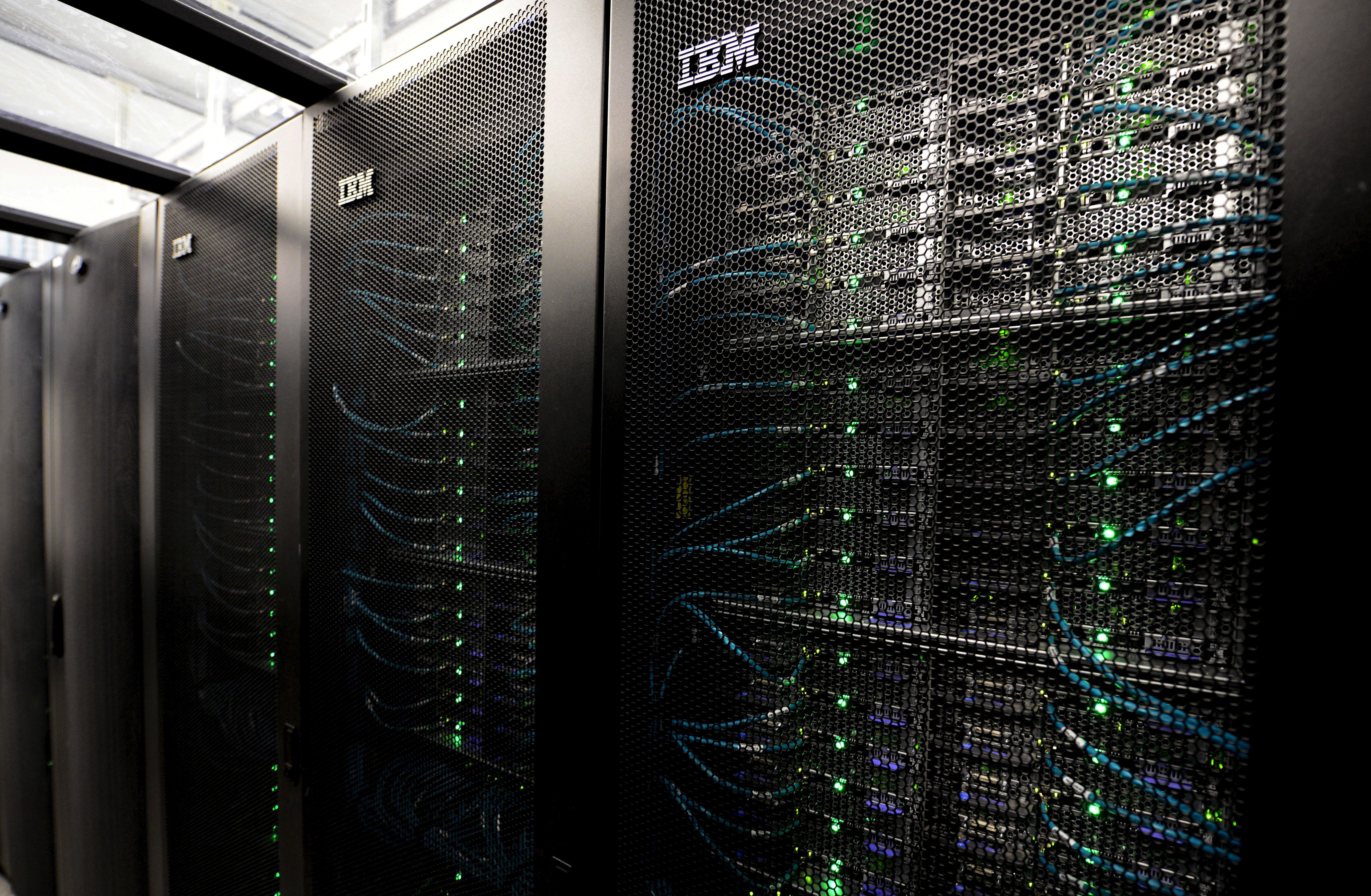An IBM data center.