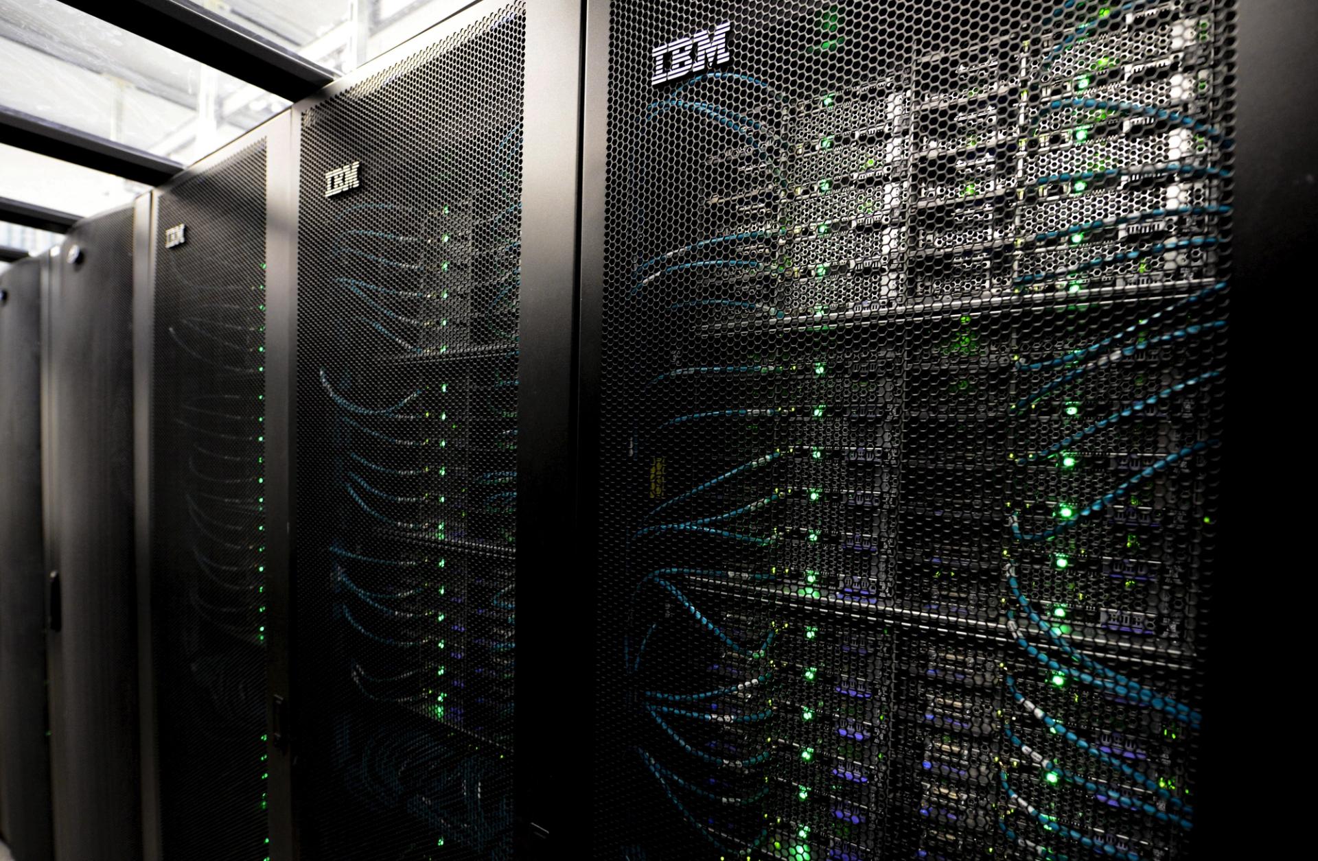 An IBM data center.