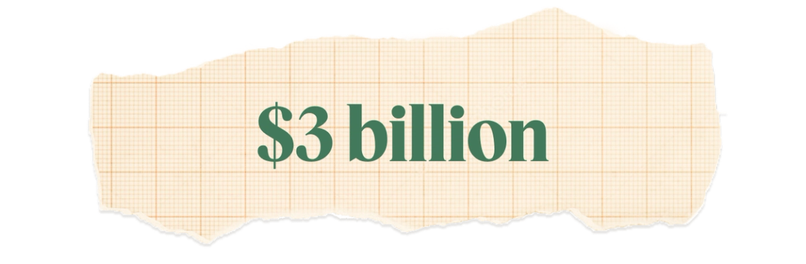 $3 billion