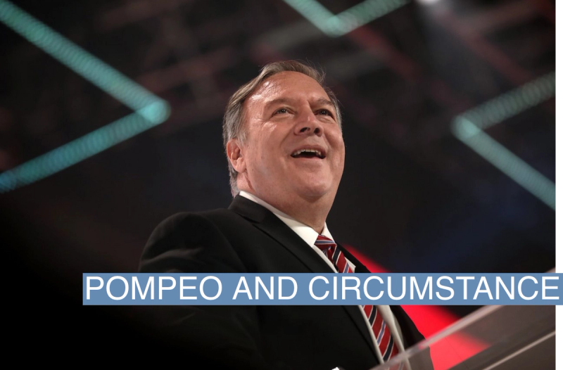 A photo of former Secretary of State Mike Pompeo, taken in July 2021.