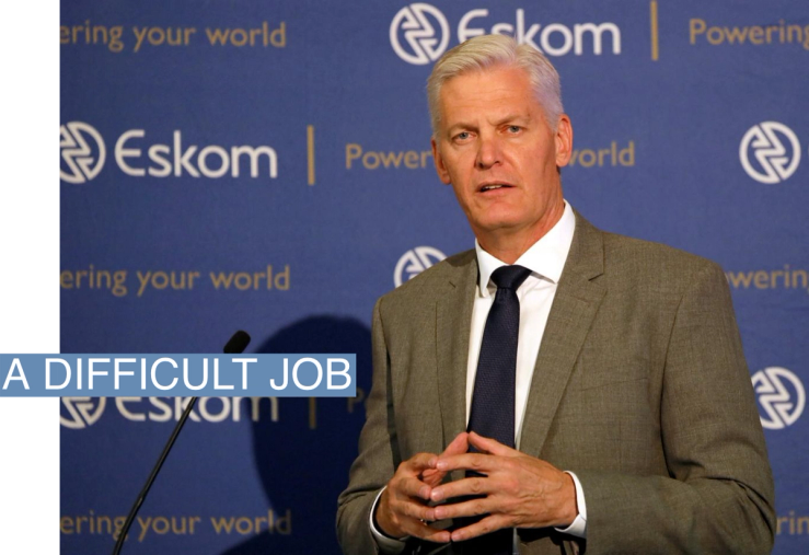 Andre de Ruyter, former Group Chief Executive of Eskom