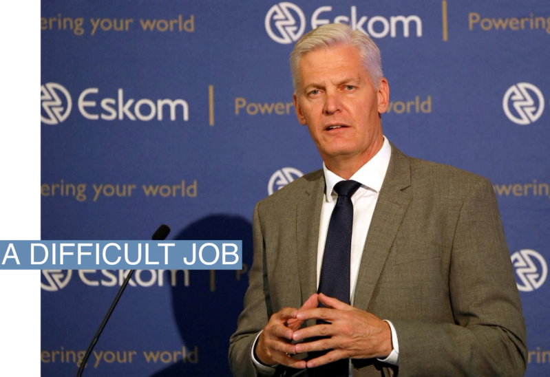 Andre de Ruyter, former Group Chief Executive of Eskom
